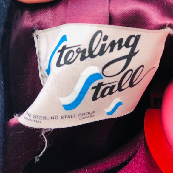 Vintage Sterling Stall Canada Wool Coat 80’s 6 - Picture 7 of 7